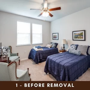 Virtual Furniture Removal before