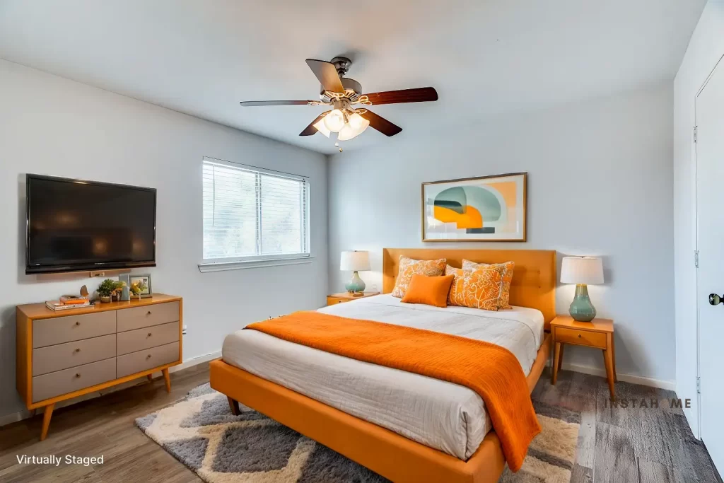 virtual staging mid century furniture design style